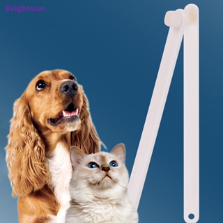 Brightsun แปรงสีฟัน อุปกรณ์เสริม สําหรับสัตว์เลี้ยง สุนัข แมว