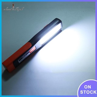 ✿Cheerfulhigh✿ ไฟฉาย LED COB แบบแม่เหล็ก ชาร์จไฟได้ สําหรับกลางแจ้ง ✿