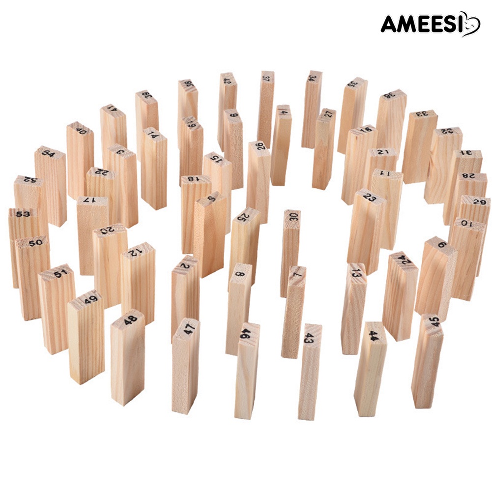 ameesi-ชุดของเล่นตัวต่อไม้-หอคอย-เสริมการเรียนรู้เด็ก-54-ชิ้น