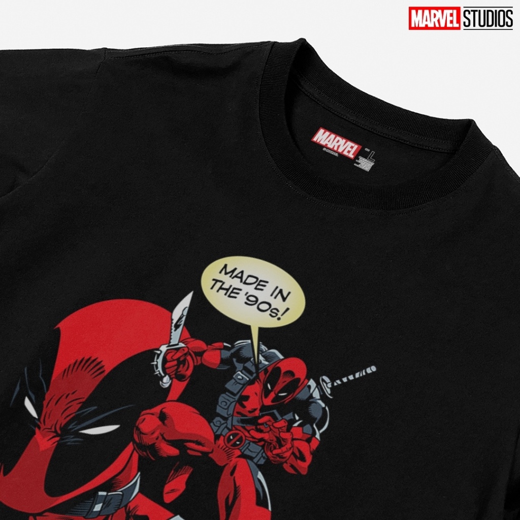 เสื้อยืดการ์ตูน-ลาย-deadpool-ลิขสิทธ์แท้-marvel-comics-t-shirts-mvx-406