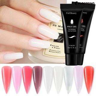 Flospring เจลต่อเล็บ ไฮบริด หลายสี 15 มล. สําหรับร้านเสริมสวย