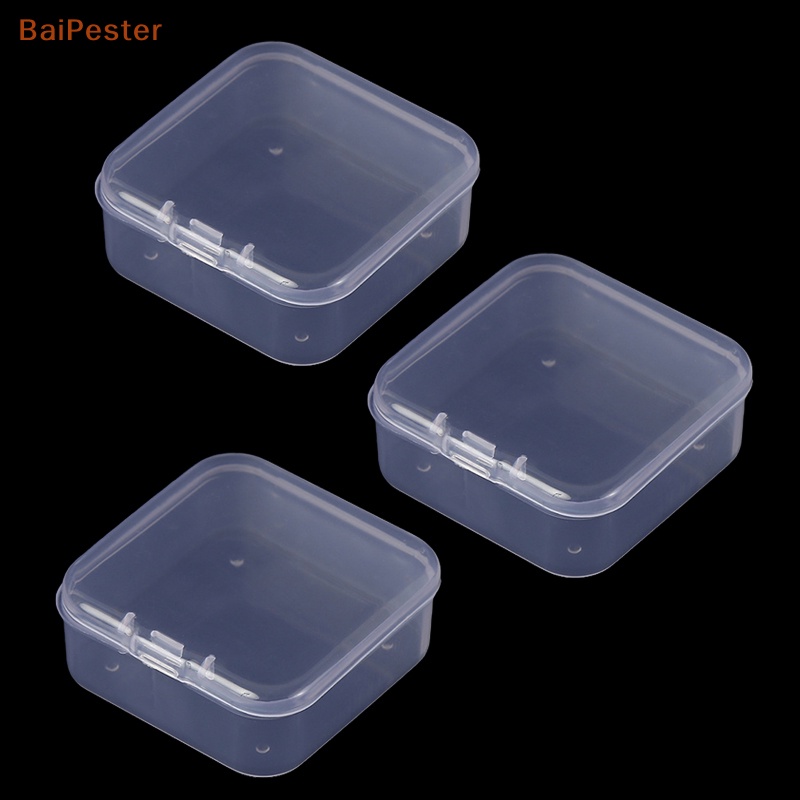 baipester-กล่องใส-ทรงสี่เหลี่ยม-ขนาดเล็ก-สําหรับใส่เครื่องประดับ-ลูกปัด-ของจิปาถะ-3-ชิ้น