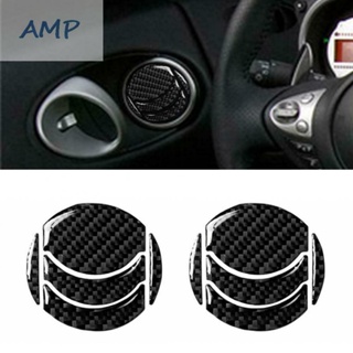 ⚡NEW 8⚡Sticker Cover Air Conditioner Vent Black Carbon Fiber Cover Replacement