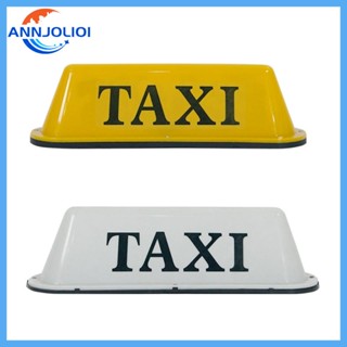 Ann Taxi ป้ายไฟแม่เหล็ก LED กันน้ํา สําหรับติดหลังคารถยนต์