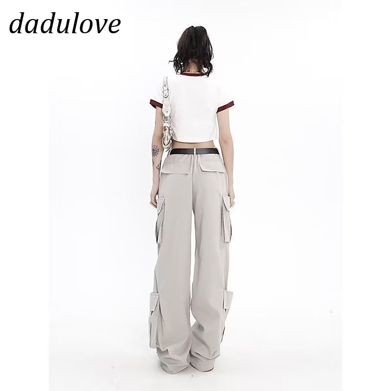 dadulove-new-american-street-large-pocket-casual-pants-womens-high-waist-loose-sweatpants-cargo-pants