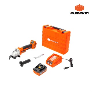 PUMPKIN เครื่องเจียร์ไร้สาย แบตเตอรี่ลิเธียม มอเตอร์ บัสเลส(BRUSHLESS) 20V 4ah รุ่น 50279/INF-4AGBL ดีเยี่ยม