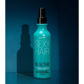 อาหารผมแบบน้ำ Sexyhair Tri-Wheat Leave In Conditioner