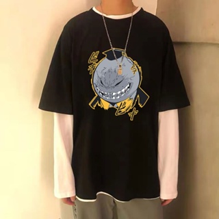 GOOD YFSpring New Anime Assassination Classroom Korosensei Graphics Print Tees Short Sleeve Men Loose T Shirt Streetwear