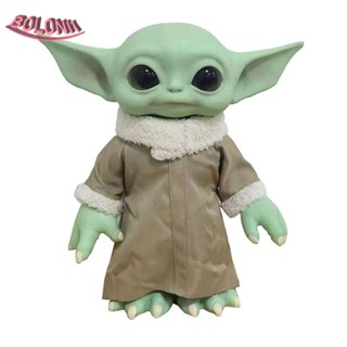 Boloni1 Yoda โมเดลฟิกเกอร์ PVC The Mandalorian Kawaii ขนาด 27 ซม. ของเล่นสําหรับเด็ก