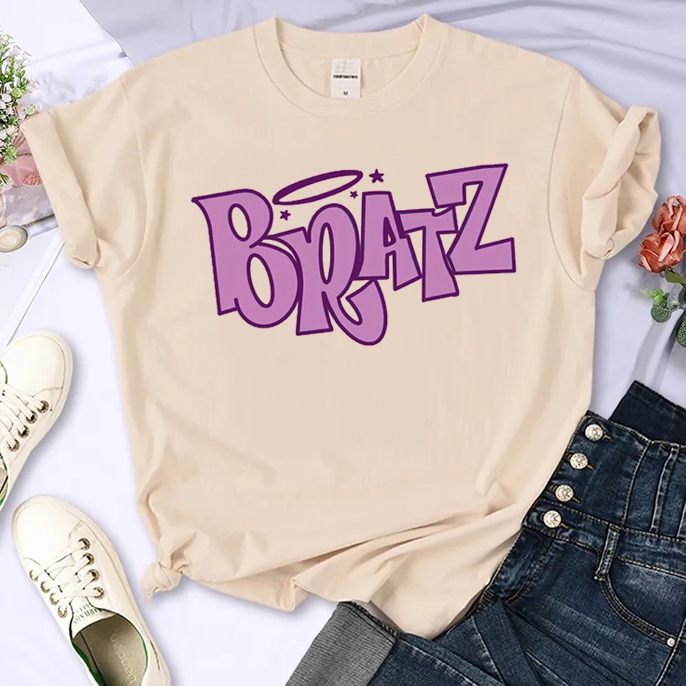 bratz-เสื้อยืด-ลายตลก-สไตล์ญี่ปุ่น-สําหรับผู้หญิง-y2k