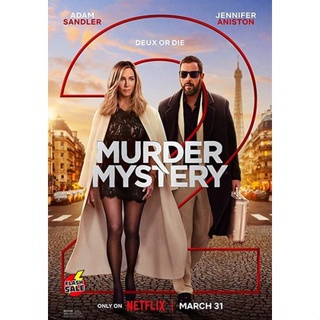 DVD ดีวีดี Murder Mystery 2 (2023) ปริศนาฮันนีมูนอลวน 2 (เสียง อังกฤษ /ฮินดิ | ซับ ไทย/อังกฤษ) DVD ดีวีดี