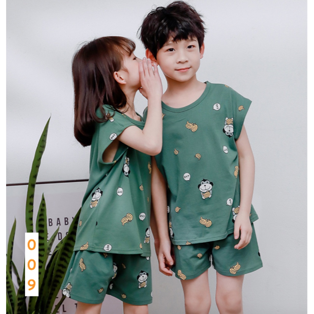 sbb-009-ชุดเด็ก-เสื้อแขนสั้น-กางเกงขาสั้น