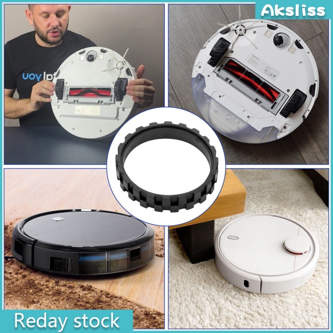 aks-อะไหล่ยางล้อรถยนต์-กันลื่น-แบบเปลี่ยน-สําหรับ-irobot-roomba-wheel-series-500-600-700-800-900-i7-4-ชิ้น