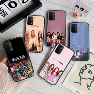 เคสโทรศัพท์มือถือแบบนิ่ม ลาย blackpink 17F สําหรับ OPPO A12E A15 A15S A53S A55 A56 A53 A32 A16 A16S A54S A54 A8 A31