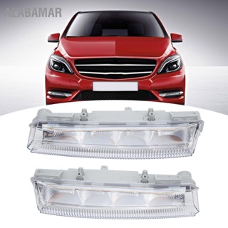 ALABAMAR ไฟตัดหมอก LED เปลี่ยนไฟวิ่งกลางวันสำหรับ Mercedes Benz B Class W242 W246