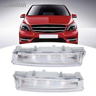 ALABAMAR ไฟตัดหมอก LED เปลี่ยนไฟวิ่งกลางวันสำหรับ Mercedes Benz B Class W242 W246