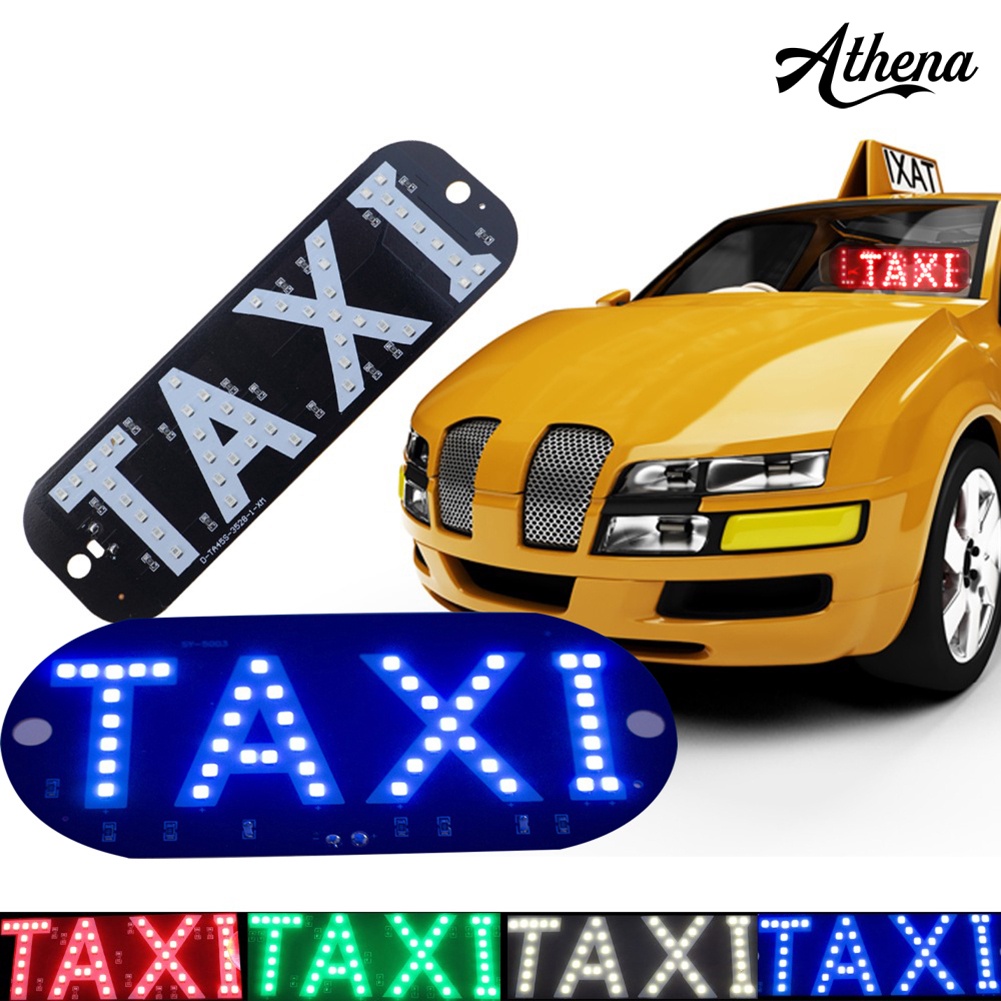 athn-taxi-ไฟสัญญาณ-led-ติดป้ายทะเบียนรถยนต์