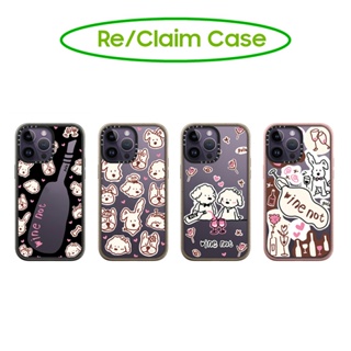 Casetify เคสแข็ง ลายการ์ตูนสุนัข สําหรับ iPhone 11 12 13 14 Pro Max