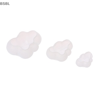 Bsbl แม่พิมพ์ซิลิโคน รูปก้อนเมฆ 3D สําหรับทําพุดดิ้ง ช็อคโกแลต มูส ฟองดองท์ พุดดิ้ง