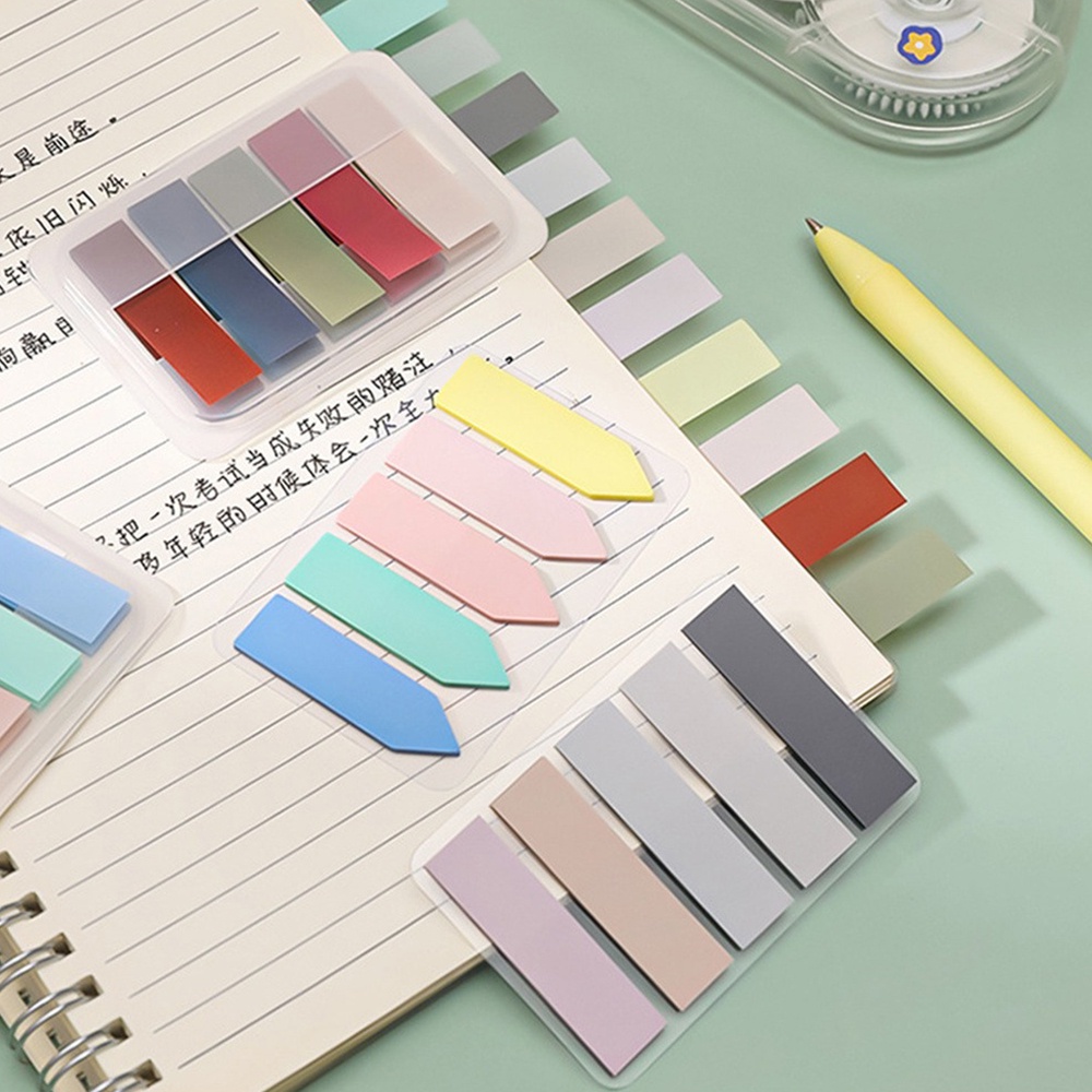 ในการจัดส่ง-สติ๊กเกอร์-morandi-clear-index-sticky-notes-sticky-notes