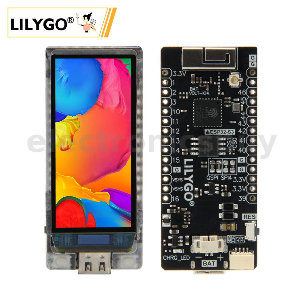 Lilygo t display s3 amoled esp32 s3 
