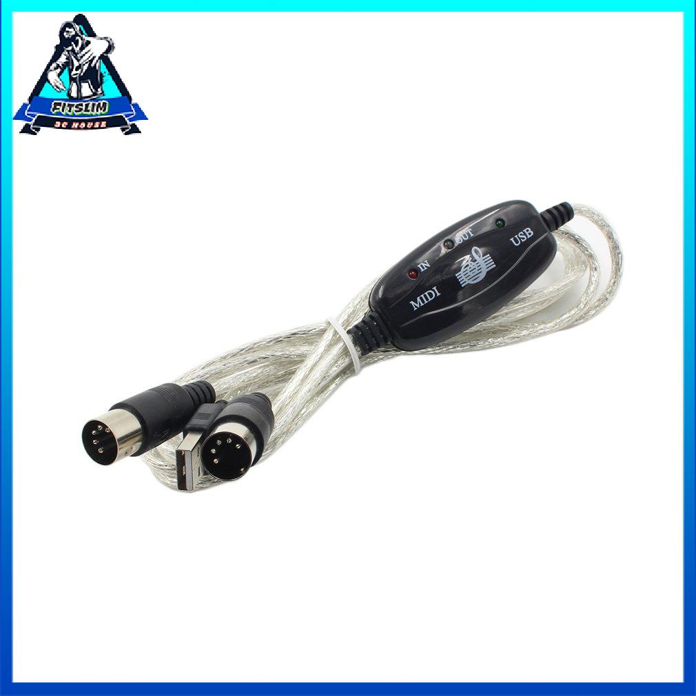[Ready] New USB INOUT MIDI Interface Cable Converter PC to Music