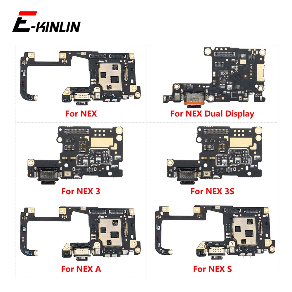 บอร์ดพอร์ตชาร์จ-usb-พร้อมไมโครโฟน-สําหรับ-vivo-nex-dual-display-3-3s-a-s