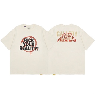 【Superfire】GALL-ERY De-p-t เสื้อยืดแขนสั้น แฟชั่นฤดูร้อน