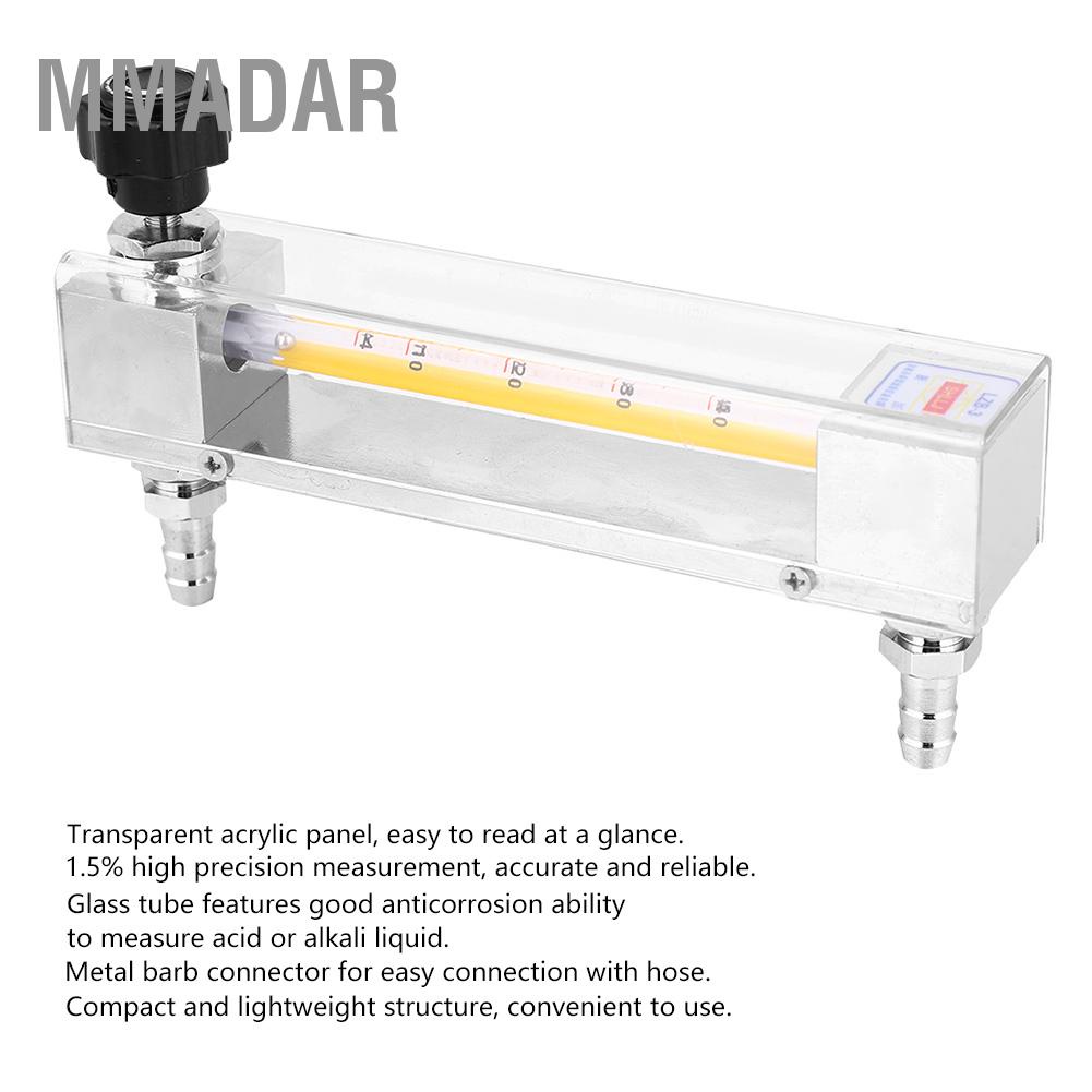 mmadar-lzb-3-เครื่องวัดการไหลของของเหลวหลอดแก้ว-เครื่องวัดการไหลของน้ำสำหรับของเหลวที่เป็นกรดและด่าง