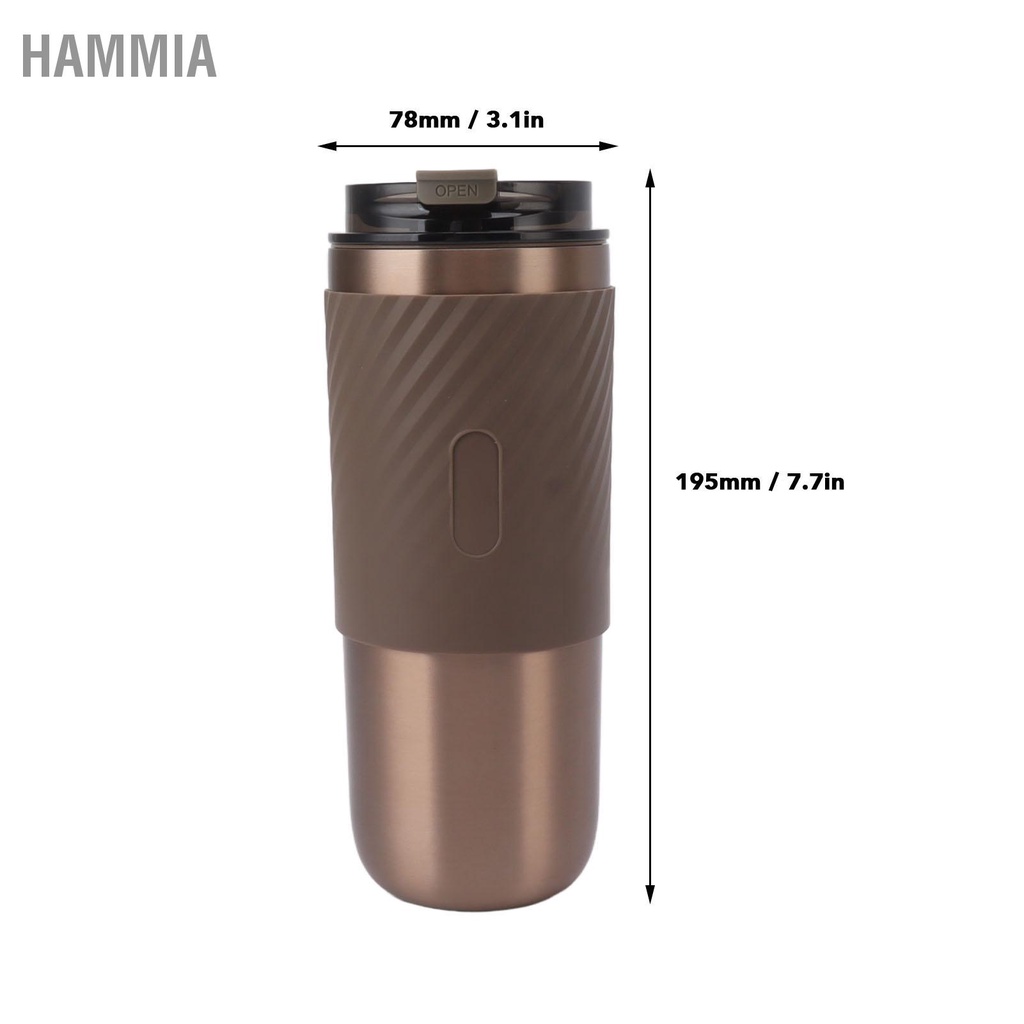 hammia-แก้วกาแฟหุ้มฉนวน-316-สแตนเลสป้องกันการรั่วซึมแฟชั่นน้ำหนักเบาแก้วกาแฟท่องเที่ยวแชมเปญทอง