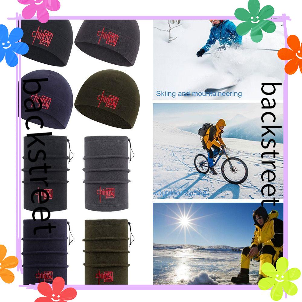 backstreet-หมวกกันลม-ผ้าพันคอขี่จักรยาน-ขนแกะขั้วโลก-ตั้งแคมป์-เดินป่า-หมวกหน้า