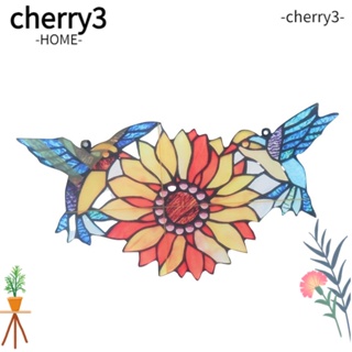 CHERRY3 โมบายจับแสง รูปดอกทานตะวัน สําหรับแขวนตกแต่งหน้าต่าง