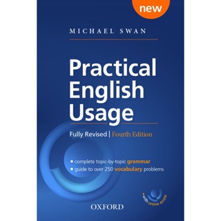 Bundanjai (หนังสือเรียนภาษาอังกฤษ Oxford) Practical English Usage 4th ED with Online Access Code (P)