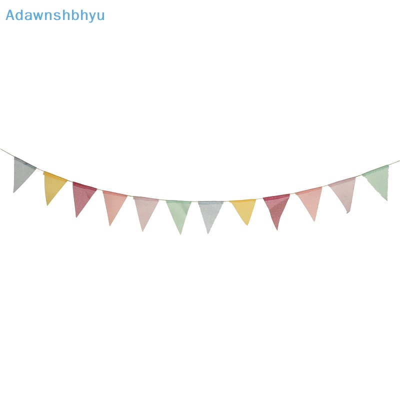 adhyu-ธงแบนเนอร์ผ้าลินิน-หลากสี-สําหรับแขวนตกแต่งผนังบ้าน-งานแต่งงาน-ปาร์ตี้วันเกิด-4-เมตร-12-ชิ้น