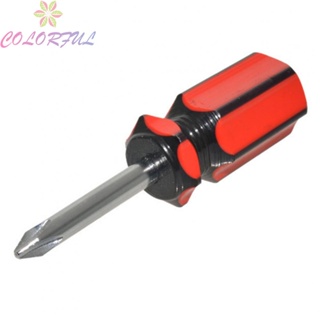 【COLORFUL】Screwdriver Slotted Small 1pcs 85mm Accessories Car Repair For Household