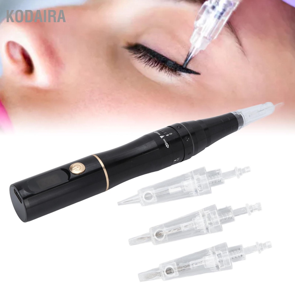 kodaira-microblading-machine-ปากกาสักคิ้ว-ลิป-อายไลเนอร์-แบบพกพา-แบบชาร์จได้-สีดำ-100-240v