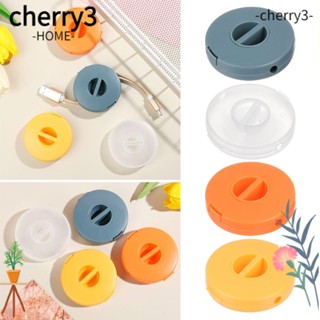 Cherry3 ที่จัดเก็บสายเคเบิล หูฟัง เมาส์ สายโทรศัพท์ แบบพกพา