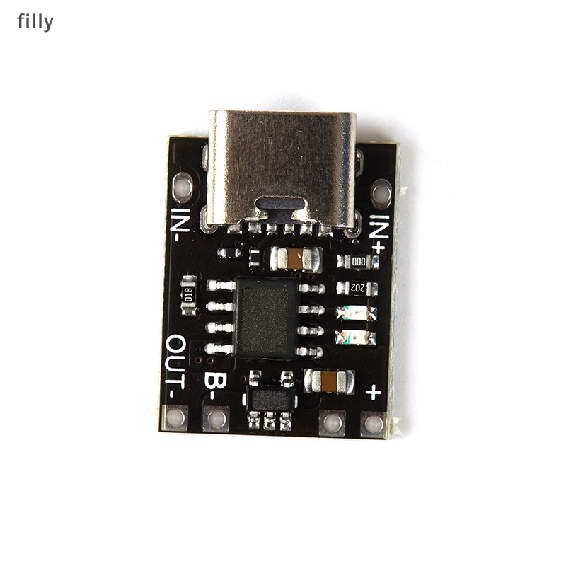 โมดูลบอร์ดชาร์จลิเธียม-type-c-5v-1a-พร้อมตัวป้องกัน