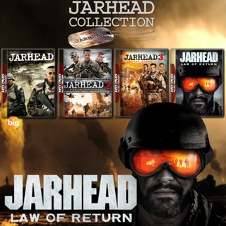 แผ่น Bluray หนังใหม่ Jarhead จาร์เฮด พลระห่ำ สงครามนรก ภาค 1-4 Bluray หนัง มาสเตอร์ เสียงไทย (เสียง ไทย/อังกฤษ ซับ ไทย/อ