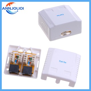 Ann RJ45 Coupler Inline อะแดปเตอร์เชื่อมต่อคีย์สโตน สําหรับ Cat6 Cable Extender