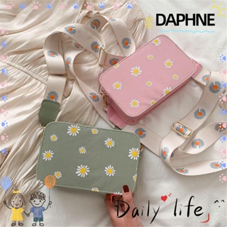 Daphne กระเป๋าสะพายไหล่ กระเป๋าเดินทาง พิมพ์ลายดอกไม้