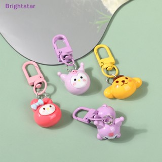 Brightstar Kawaii Sanrio พวงกุญแจ จี้ตุ๊กตาฟิกเกอร์อนิเมะ Kuromi Melody Cinnamoroll Pochacco Pom Purin ของเล่น สําหรับเด็กผู้หญิง