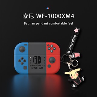 3D Cartoon For Sony WF-1000XM5 Case Creative Astronaut Cute Snoopy Keychain Pendant Sony WF-1000XM5 Silicone Soft Case Shockproof Case Protective Case Cartoon Switch Sony WF-1000XM4 Cover Soft Case