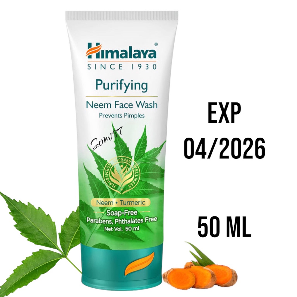 Himalaya Neem face wash ขนาด 50ml. Shopee Thailand