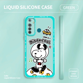 สําหรับ Realme 3 5 5S 5i 6i 6 Pro เคสโทรศัพท์มือถือซิลิโคน TPU แบบนิ่ม ลายการ์ตูน Snoopy กันกระแทก