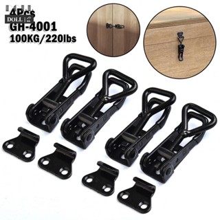 ⭐24H SHIPING ⭐Toggle Clamp 100KG/220lbs 4Pcs Black High Quality Tool Parts For Lock-free