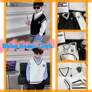 เสื้อกั๊กกันหนาว สไตล์ญี่ปุ่นและเกาหลี สําหรับเด็ก (90-140 ซม.)