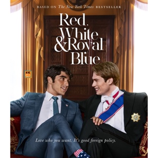 หนัง Bluray ออก ใหม่ Red White &amp; Royal Blue (2023) เรด ไวท์ &amp; รอยัล บลู รักของผมกับเจ้าชาย (เสียง Eng /ไทย | ซับ Eng/ไทย
