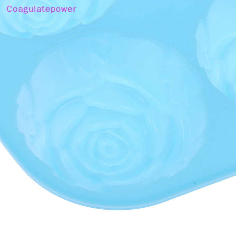 แม่พิมพ์ซิลิโคน-รูปดอกกุหลาบ-3d-6-ดอก-สําหรับทําสบู่-ช็อคโกแลต-เค้ก