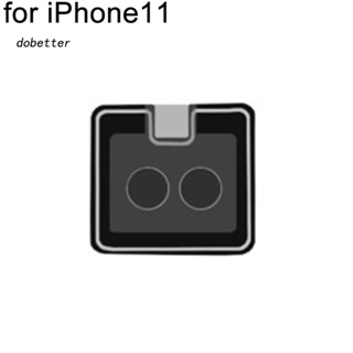 &lt;Dobetter&gt; ฟิล์มกระจกนิรภัย กันฝุ่น ป้องกันเลนส์กล้องด้านหลัง สําหรับ iPhone 11 Pro Max